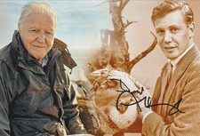 David Attenborough Hand Signed 6x4 Inch Photo