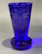 Unique Blue Bristol Signed