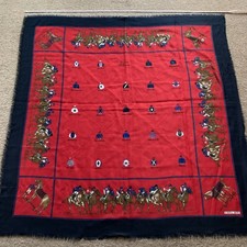 HORSE RACING ( OWNERS COLOURS ) THEMED SCARF by Norma Dori 