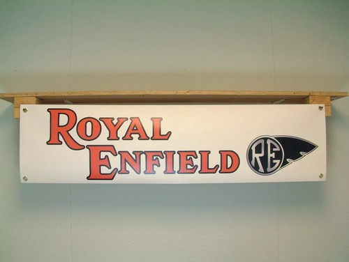 Royal enfield banner - royal,
