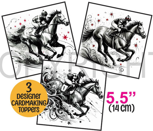 Card toppers 5 - card, male
