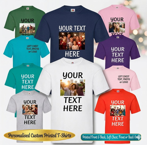 Personalised shirt custom - t-shirt,