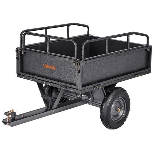 Vevor steel dump cart cu - steel,