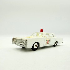 Matchbox Lesney 55d Mercury Police Car RED ROOF LIGHT. Rare model Regular Wheels