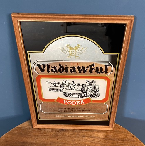 Vintage novelty vodka - vodka, pub