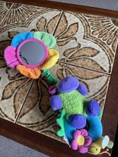 Early Learning Centre ELC blossom Farm Lavender Lamb Pull String Musical Cot Toy