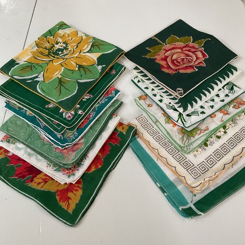 Vintage ladies hankies lot - vintage, of