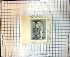 Original Old Antique Print