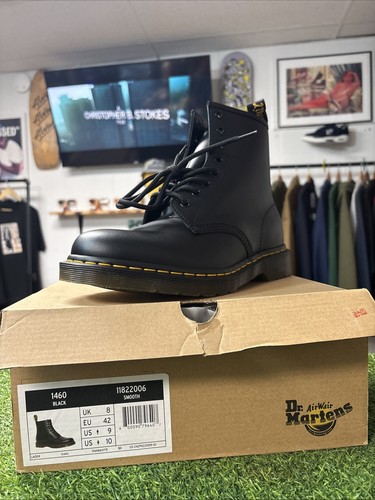 Martens 1460 black leather - black,