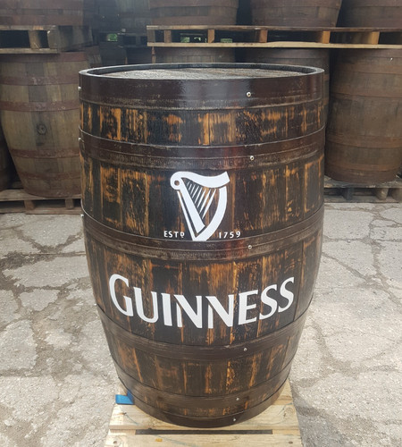 Dark stained oak whiskey - dark,