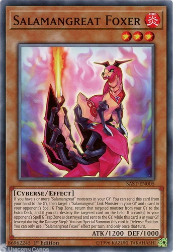 Sast en005 salamangreat foxer - salamangreat,