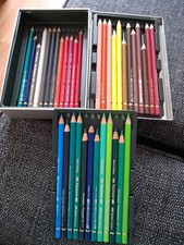 Faber-Castell Polychromos Colouring Pencils Mixed Colors. 36 Pencils In Tin.