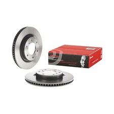 Brake Disc x2 Front Fits