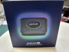 CarlinKit Tbox Ambient LED: Wireless CarPlay Android Auto  For CarPlay 4GB +64GB