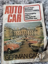 AUTOCAR JUN 1972 VAUXHALL