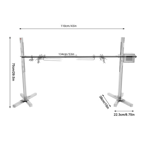 Electric tripod rotisserie - tripod,