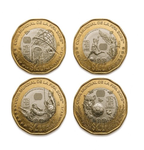 Full set mexico 20 pesos - 20,