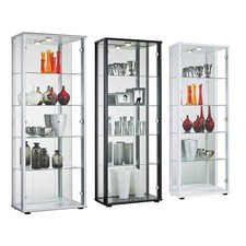 GLASS 2 DOOR DISPLAY CABINET