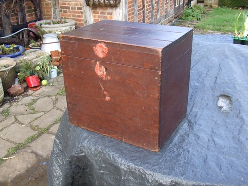 Antique solid oak church - solid,