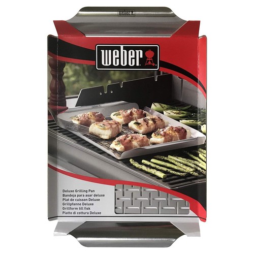 Weber stainless steel deluxe - steel,