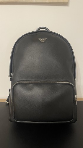 Emporio armani black leather - armani,