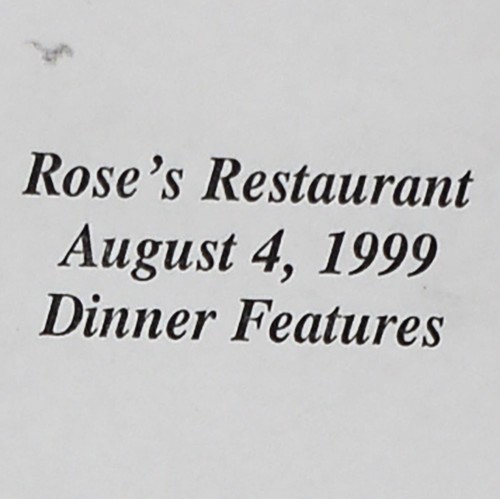 Original vintage 1999 rose - original, rose's