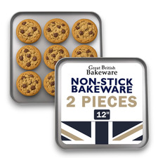 2x 31cm Square Oven Cookie