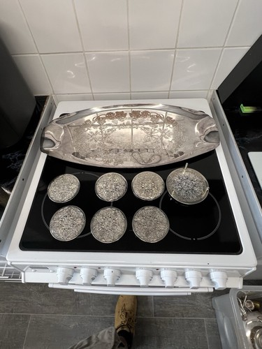Vintage silver plated serving - vintage,
