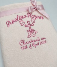 Baby Christening Shawl –