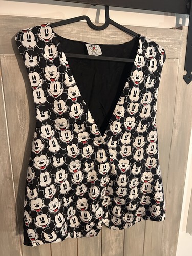 Vtg mickey disney vest - co,