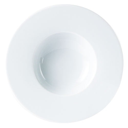 Wide rim pasta plate - wide,