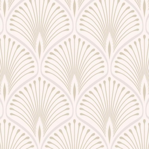 Grandeco art deco fan cream - deco,