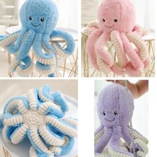 40cm Octopus Plush Soft Toys Plushies Teddy Doll Cuddly Sea Animals Toddler Cute