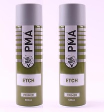2x PMA PROFESSIONAL ACID ETCH PRIMER AEROSOL 500ML FOR ALUMINIUM 2 PACK