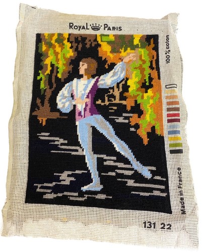 Vintage tapestry completed - vintage,