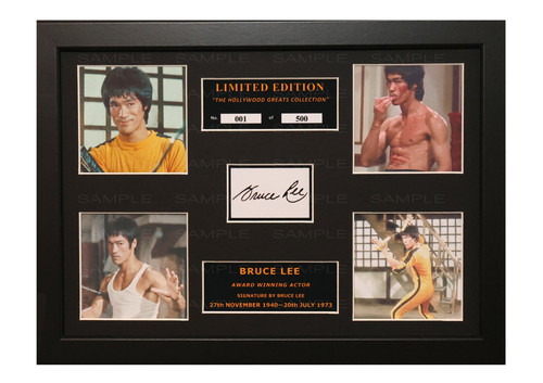 Bruce lee signed ltd - bruce,