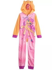 Girls One Piece Pajamas Hooded