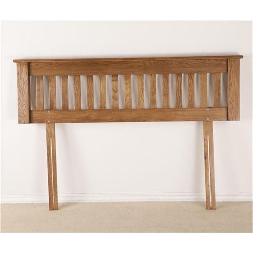Solid oak double bed - solid,