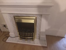 Electric Fireplace With Surround Made In England by JR Glenlomond.