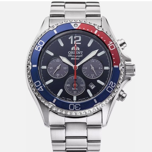 Orient mako solar chronograph - orient,