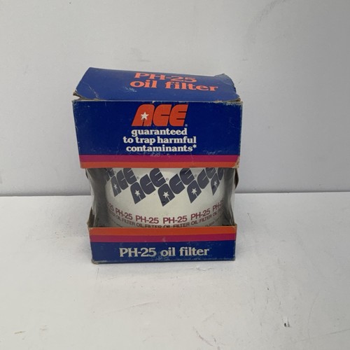 Vtg ace oil filter nos - ace,