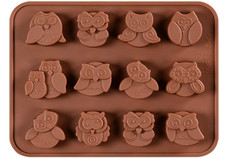 Owl silicone baking molds - silicone,