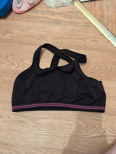 Pink and black racer - black,