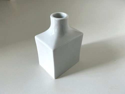 Vintage white ceramic small - vintage,