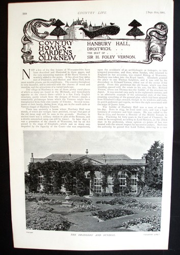 Hanbury hall country - hanbury,