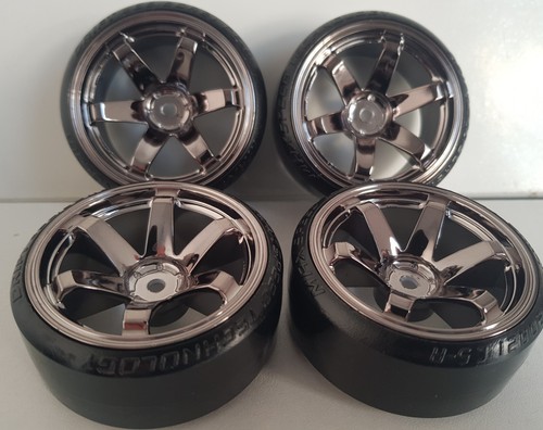 Car drift wheels x4 in - 1/10,