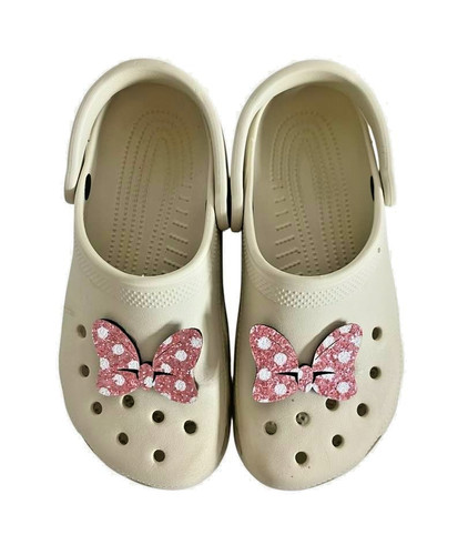 Pair pink glitter minnie - pink,