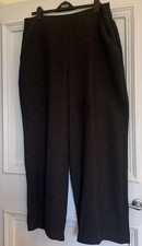 OSKA Smart dark brown wide leg