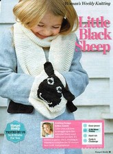  ~ Pull-Out Knitting Pattern For Child's Cosy Sheep Handwarmer Pocket Scarf ~