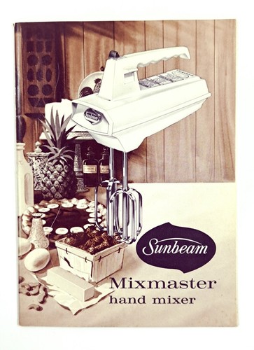 1960 sunbeam mixmaster - sunbeam,